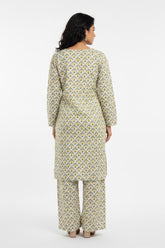 Slub Khaddar Print 2 PC